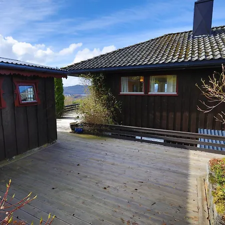 فيلة Single-family With Panorama View To The Fjord