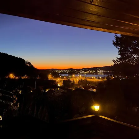 Single-family With Panorama View To The Fjord 빌라 *